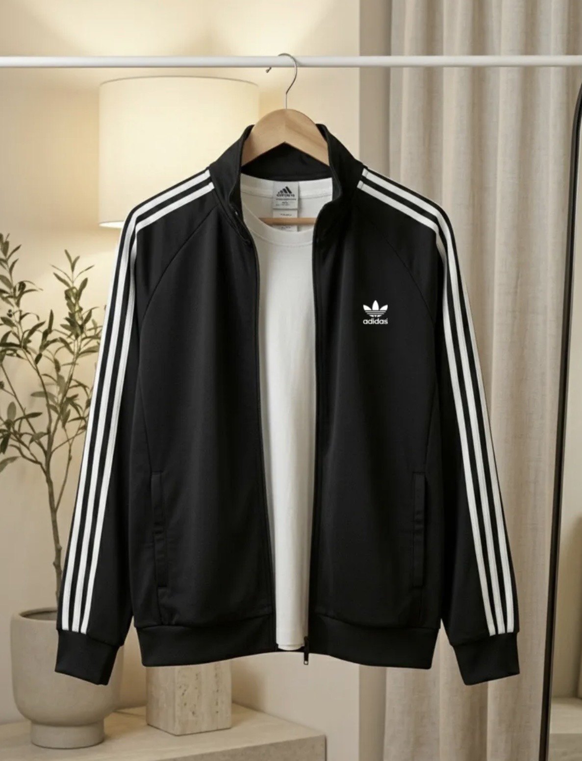 Олимпийка adidas классическая плотная — фото 2