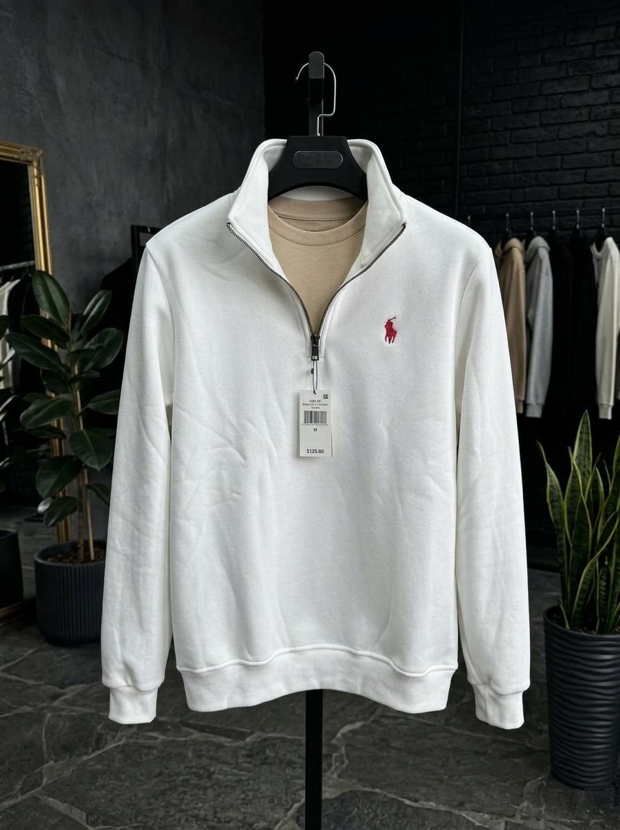 Олимпийка полузамок polo базовая